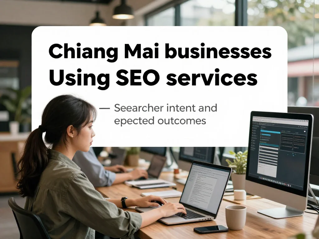 ทำไมธุรกิจเชียงใหม่ต้องใช้บริการรับทำ SEO — เจตนา ผู้ค้นหา และผลลัพธ์ที่คาดหวัง