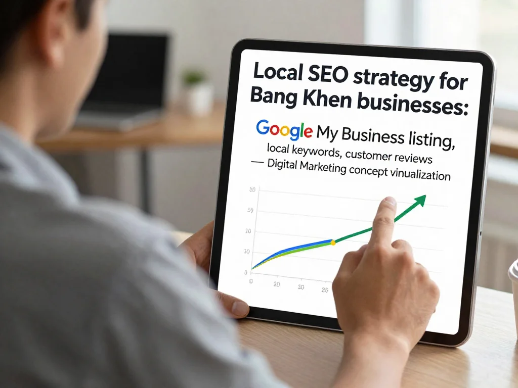 กลยุทธ์ Local SEO สำหรับธุรกิจในบางเขน: การทำ Google My Business, คีย์เวิร์ดท้องถิ่น และรีวิวลูกค้า