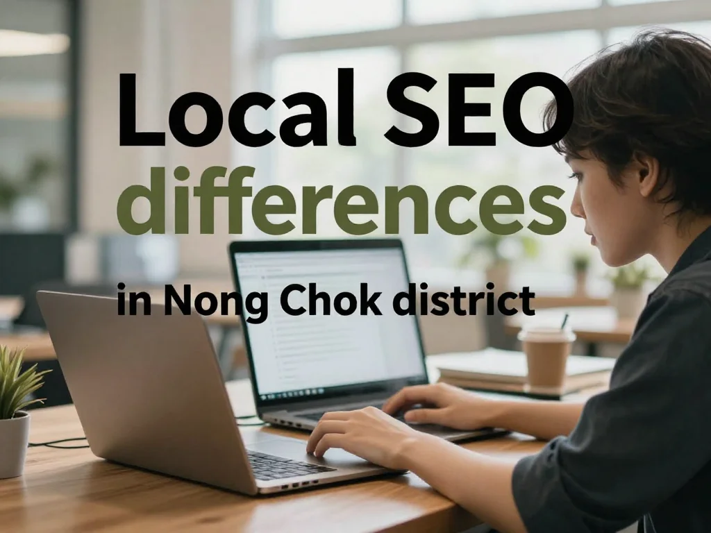 ทำไมการทำ SEO ในเขตหนองจอกแตกต่างจากพื้นที่อื่นและเจตนาค้นหาของผู้ใช้คืออะไร