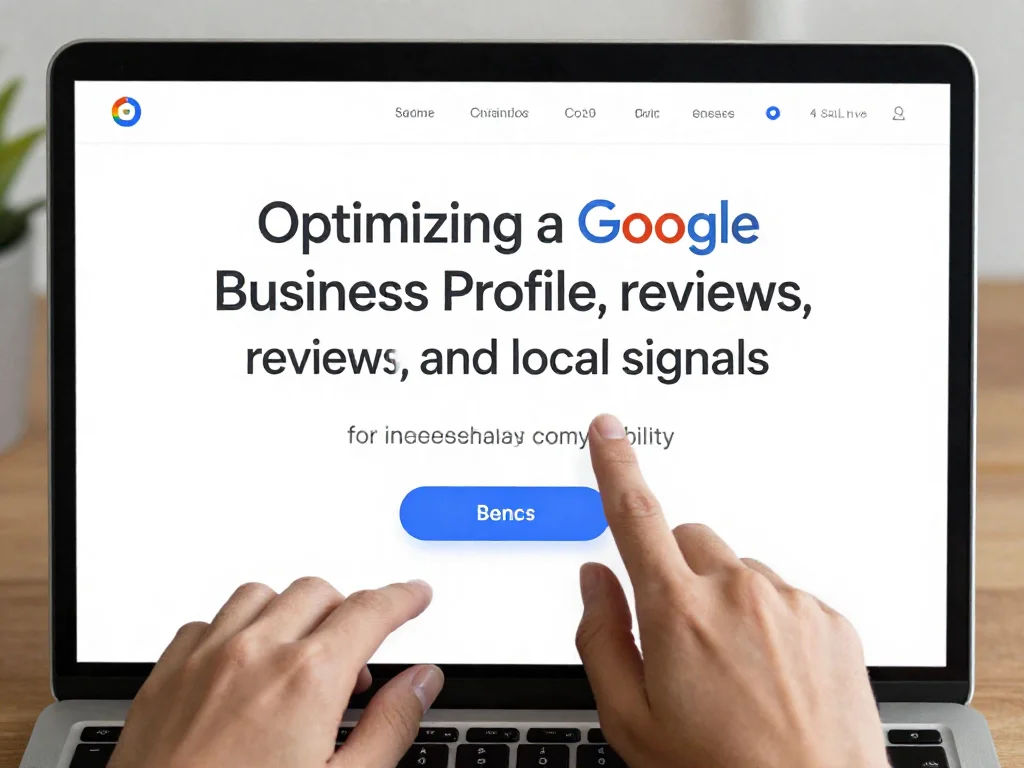 ปรับแต่งหน้า Google Business Profile, รีวิว และสัญญาณท้องถิ่นเพื่อเพิ่มการมองเห็น
