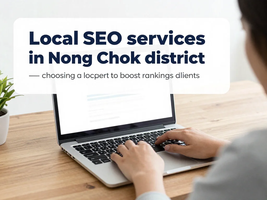 รับทำ SEO เขตหนองจอก: วิธีเลือกผู้เชี่ยวชาญท้องถิ่นเพื่อเพิ่มอันดับและลูกค้าของคุณ