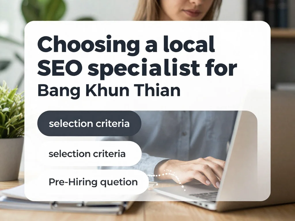 การเลือกผู้ให้บริการ SEO ท้องถิ่นที่เชี่ยวชาญสำหรับบางขุนเทียน: เกณฑ์ ค่าบริการ และคำถามที่ต้องถามก่อนจ้าง