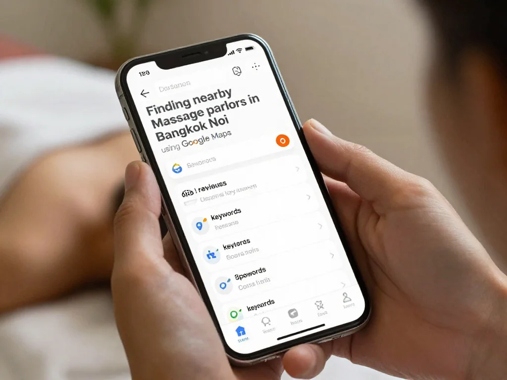 วิธีค้นหาร้านนวดใกล้ฉันในบางกอกน้อย: ใช้ Google Maps รีวิว คีย์เวิร์ดท้องถิ่น และเวลาเปิด-ปิดอย่างไร