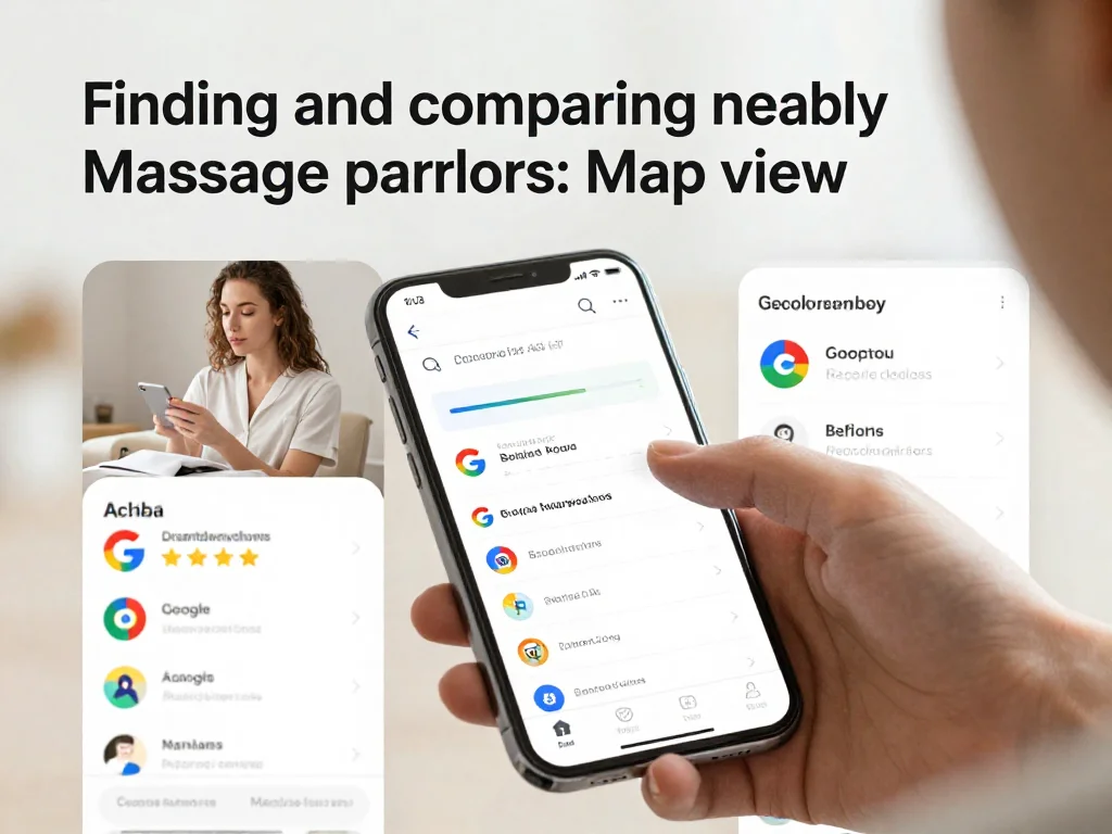 วิธีหาและเปรียบเทียบร้านนวดใกล้คุณ: แผนที่ รีวิว Google และคำค้นหายอดนิยม