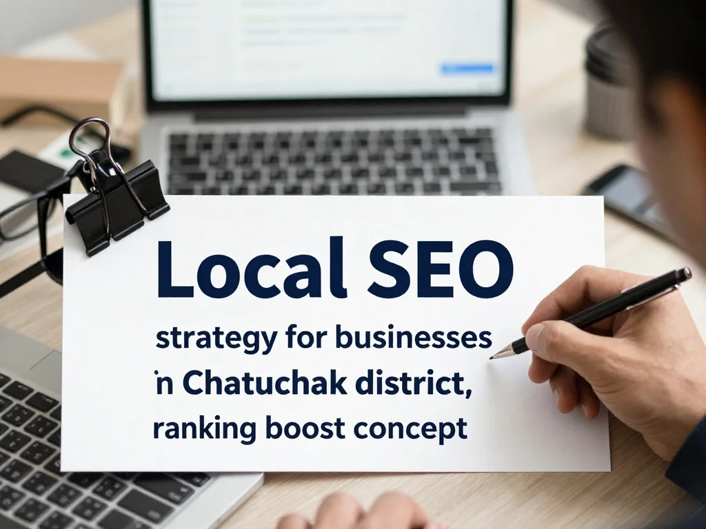 กลยุทธ์ SEO Local สำหรับธุรกิจในเขตจตุจักรที่ช่วยให้ติดอันดับได้จริง