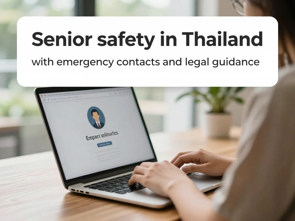 Emergency Contacts in Thailand: A Senior’s Guide to Staying Safe and Avoiding Legal Trouble
