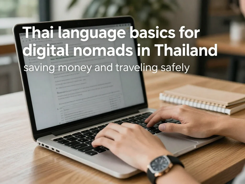 Thai Language Basics for Digital Nomads in Thailand: Save Money and Travel Safely Thai Language Basics for Digital Nomads in Thailand: Save Money and Travel Safely