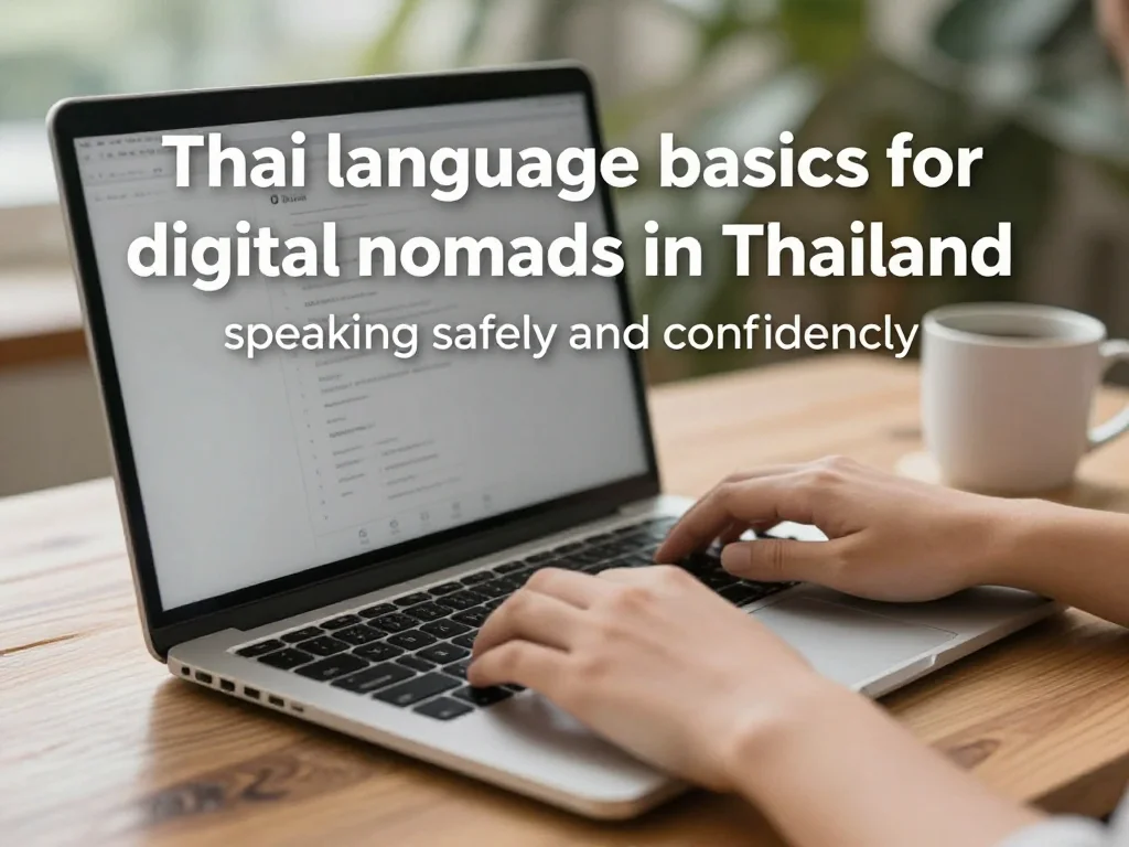 Thai Language Basics in Thailand for Digital Nomads: Speak Safely and Confidently