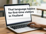 Thai Language Basics for First-Time Visitors in Thailand